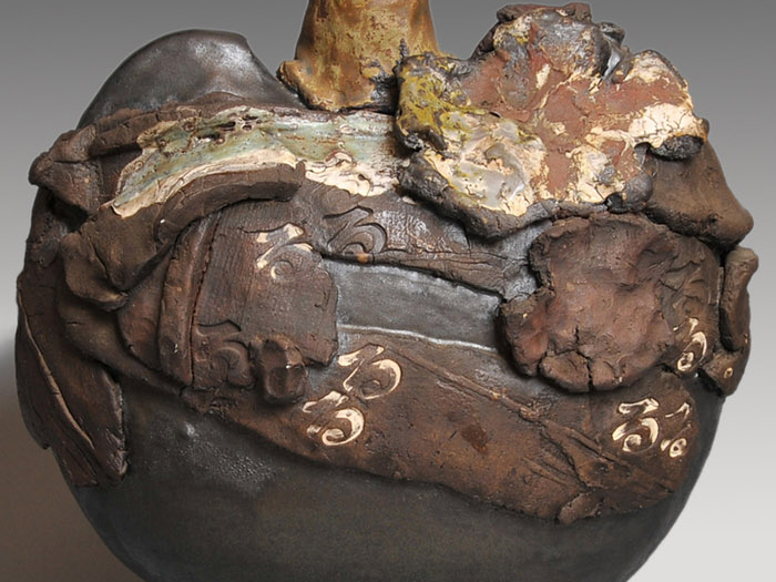 古美術ささき / 中村錦平(作) 扁壷 初期の名作