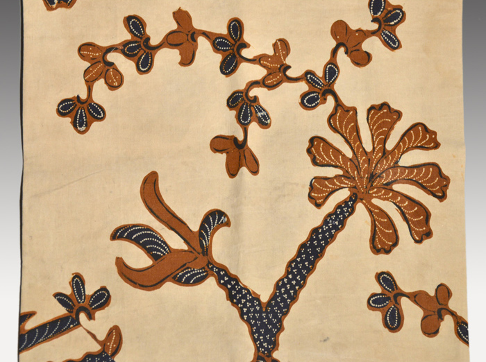 帛紗 インドネシア バテック 20世紀初頭 作者名入 | 古美術ささき