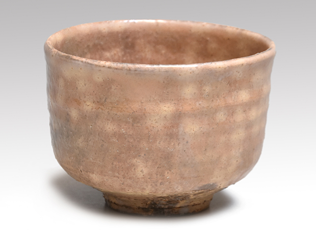 萩茶碗 銘「梅か香」 十五代 坂倉新兵衛(作) 官休庵 有隣斎箱書 共箱