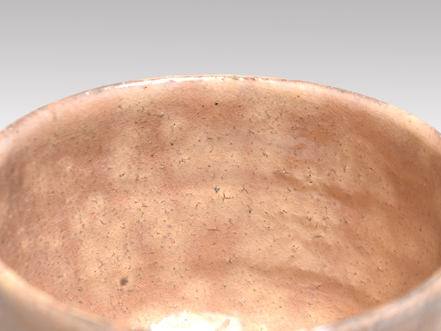 萩茶碗 銘「梅か香」 十五代 坂倉新兵衛(作) 官休庵 有隣斎箱書 共箱