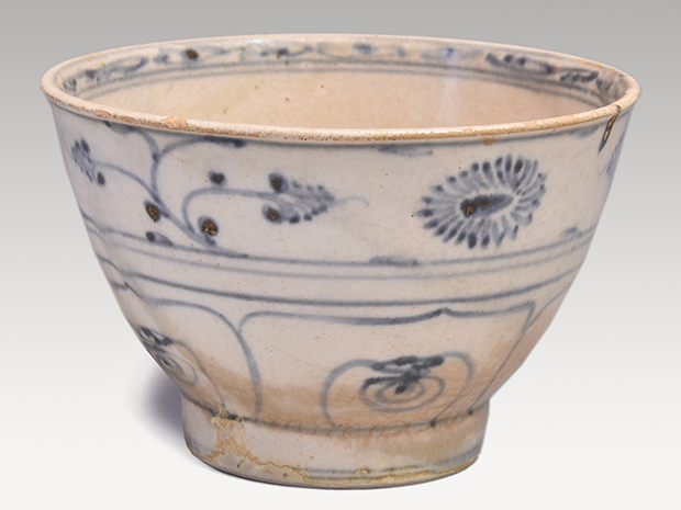 染付　安南茶碗　ベトナム(１６世紀～１７世紀)