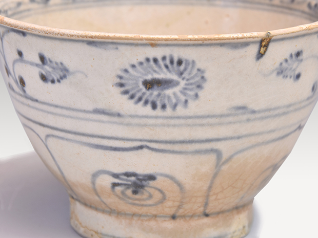 染付　安南茶碗　ベトナム(１６世紀～１７世紀)