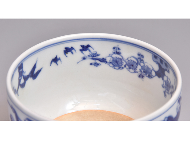 古美術ささき / 呉祥瑞写茶碗 二代 真葛香山(作) 共箱