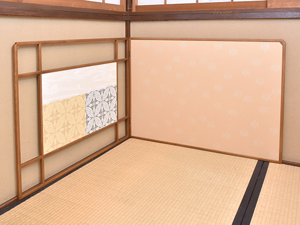 風炉先屏風 結界 茶道具 利休梅 早かっ