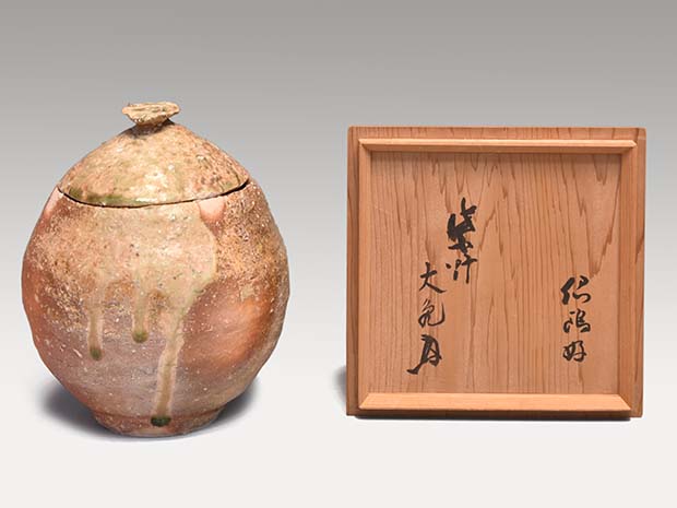 杉本貞光造 信楽水指 共箱 検】茶道具 www.freixenet.com