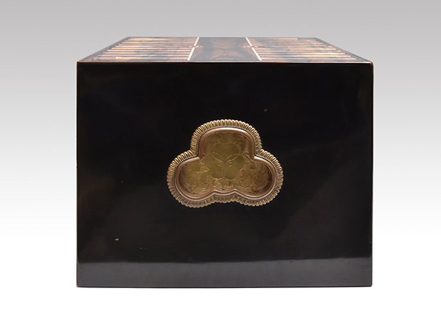 □美品 希少 1950年代 遠し 紫檀製箱入り□昔の遊び道具