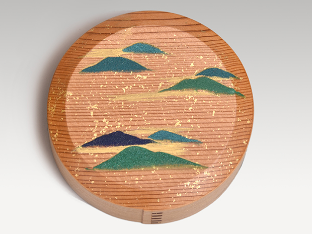 未使用品】 蔦絵 曲香合 二代 橋村萬象 尋牛斎宗匠書付 fawe.org