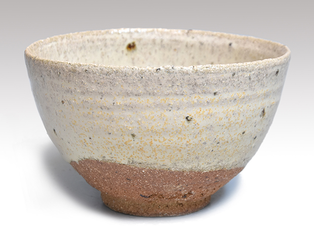 斑唐津茶碗 西岡小十（作）共箱 共布 | 古美術ささき