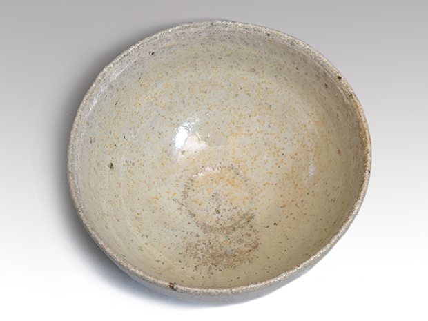 斑唐津茶碗 西岡小十（作）共箱 共布 | 古美術ささき