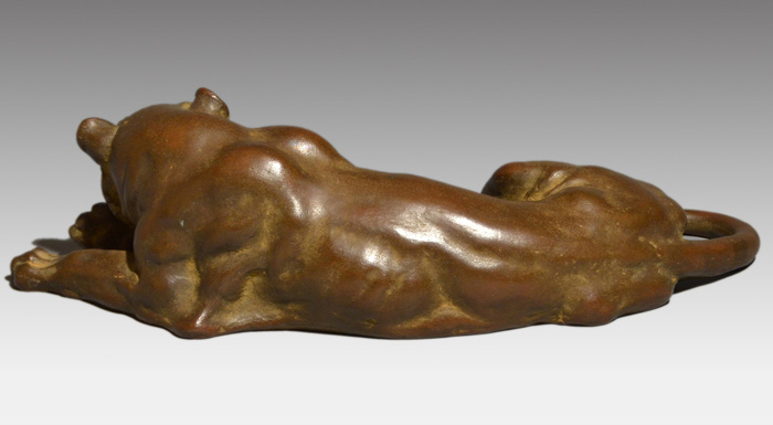 ブロンズ像】 真作 彫刻家：沼田一雅 『猪』 定形外可 M0526H