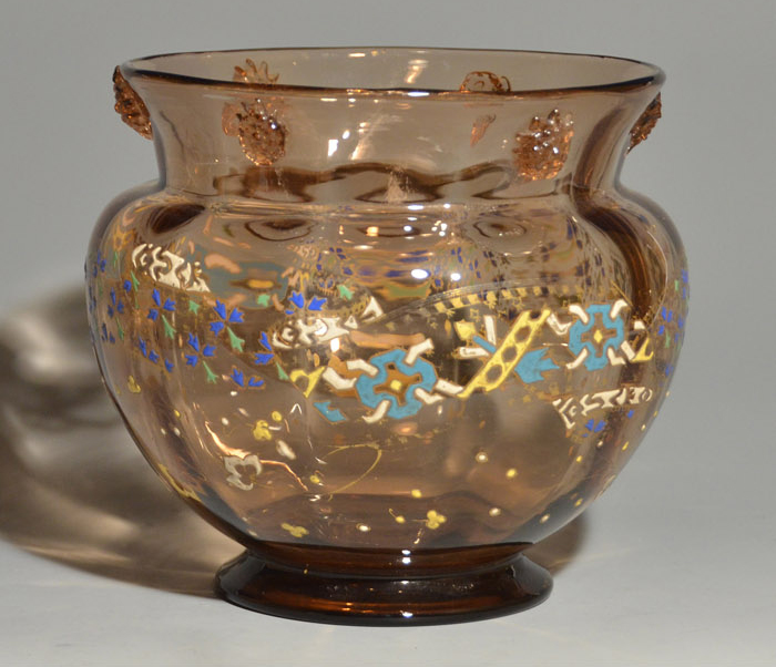 Emile Galle ガレ エナメル 花瓶 1800年後半 | 古美術ささき